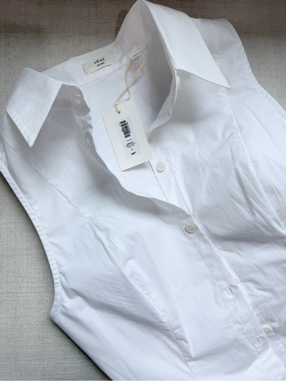 Aritzia Subtext Poplin Dress Size 2 NWT - Picture 5 of 5